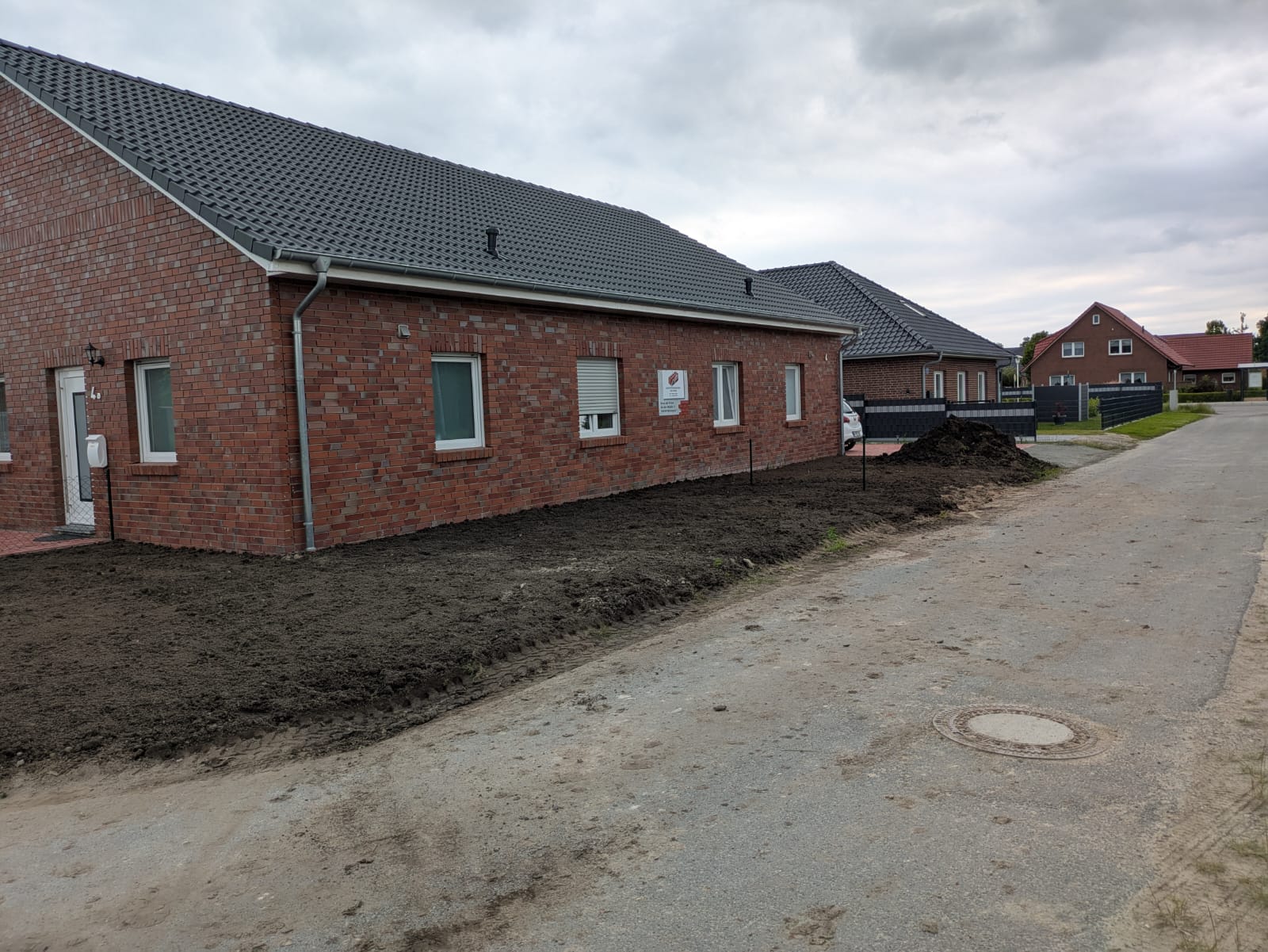 Erstes Projekt Doppelhaus beendet